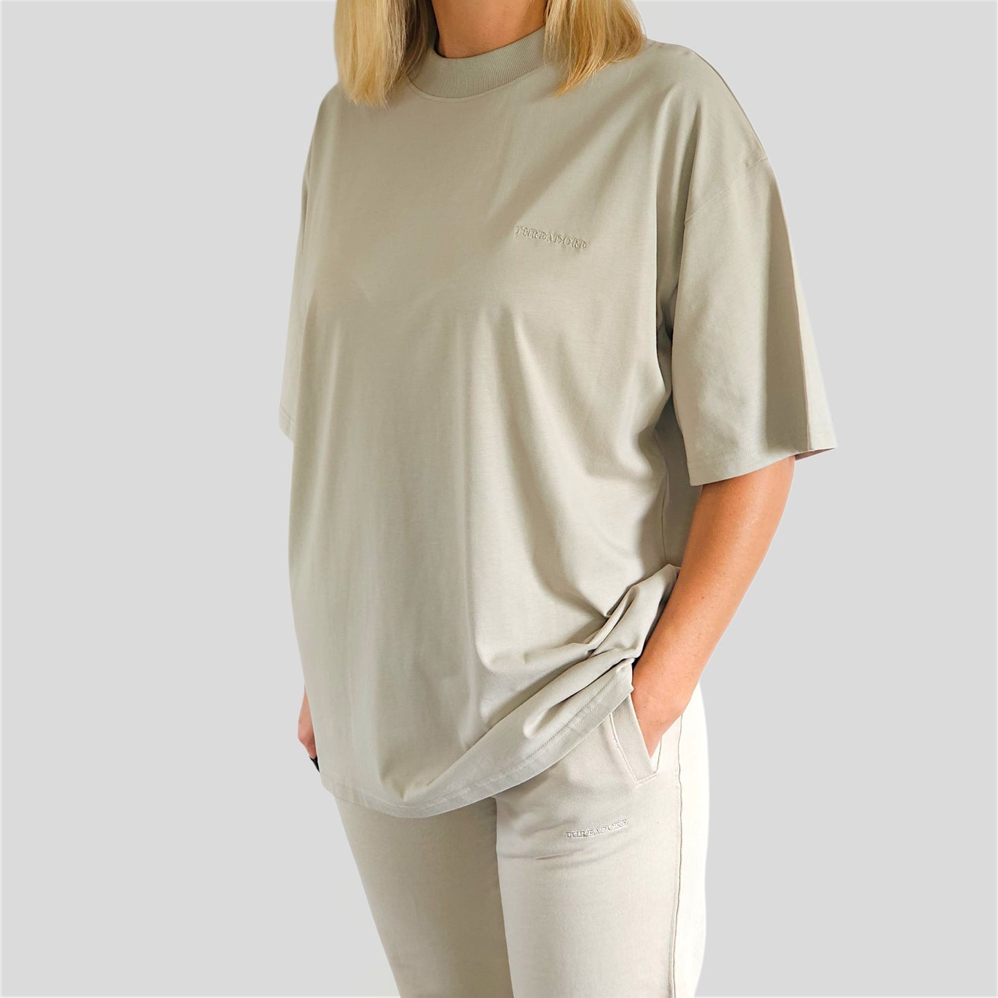 Oversized High Neck T-shirt