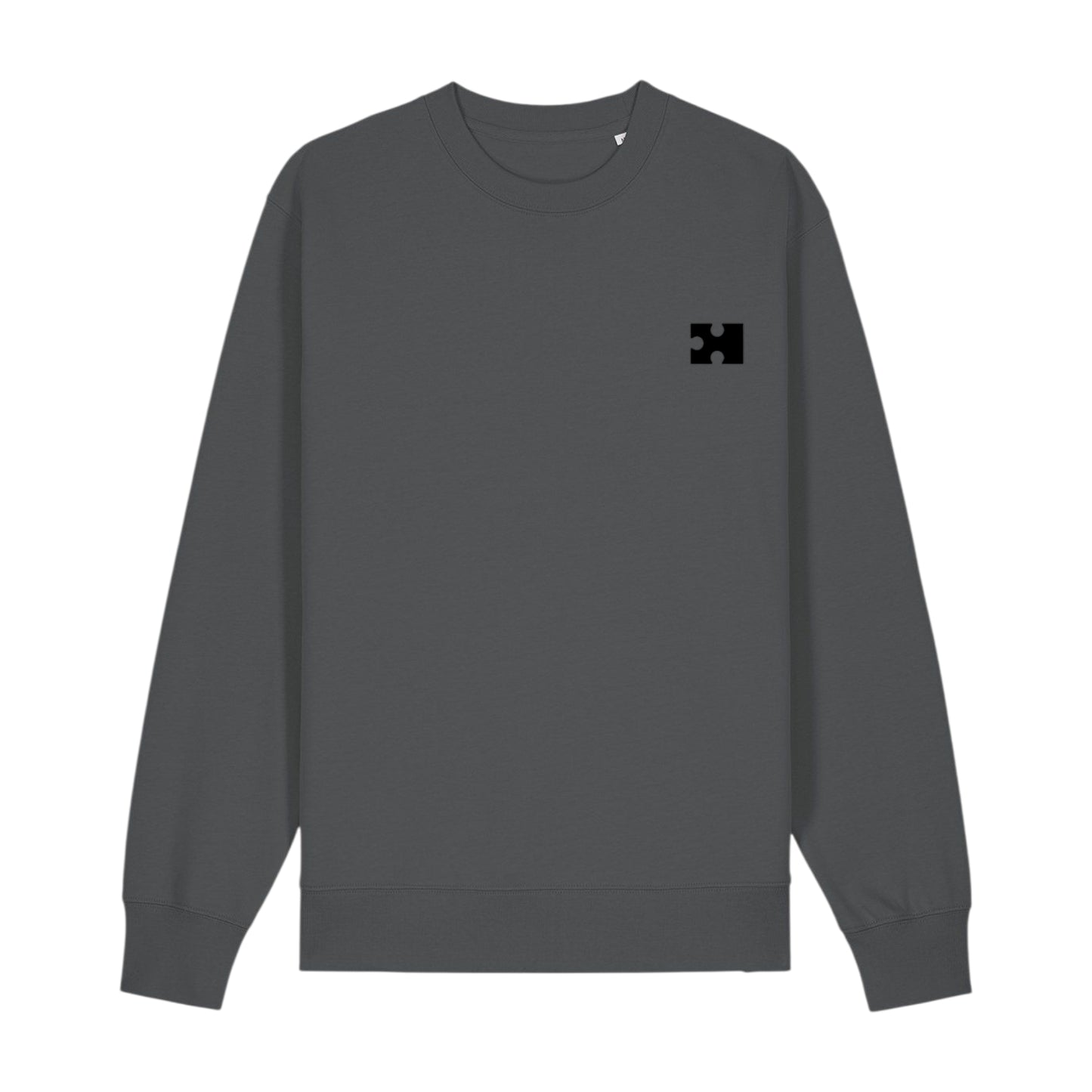 Puzzle Sweatshirt for Her (Black Thread)