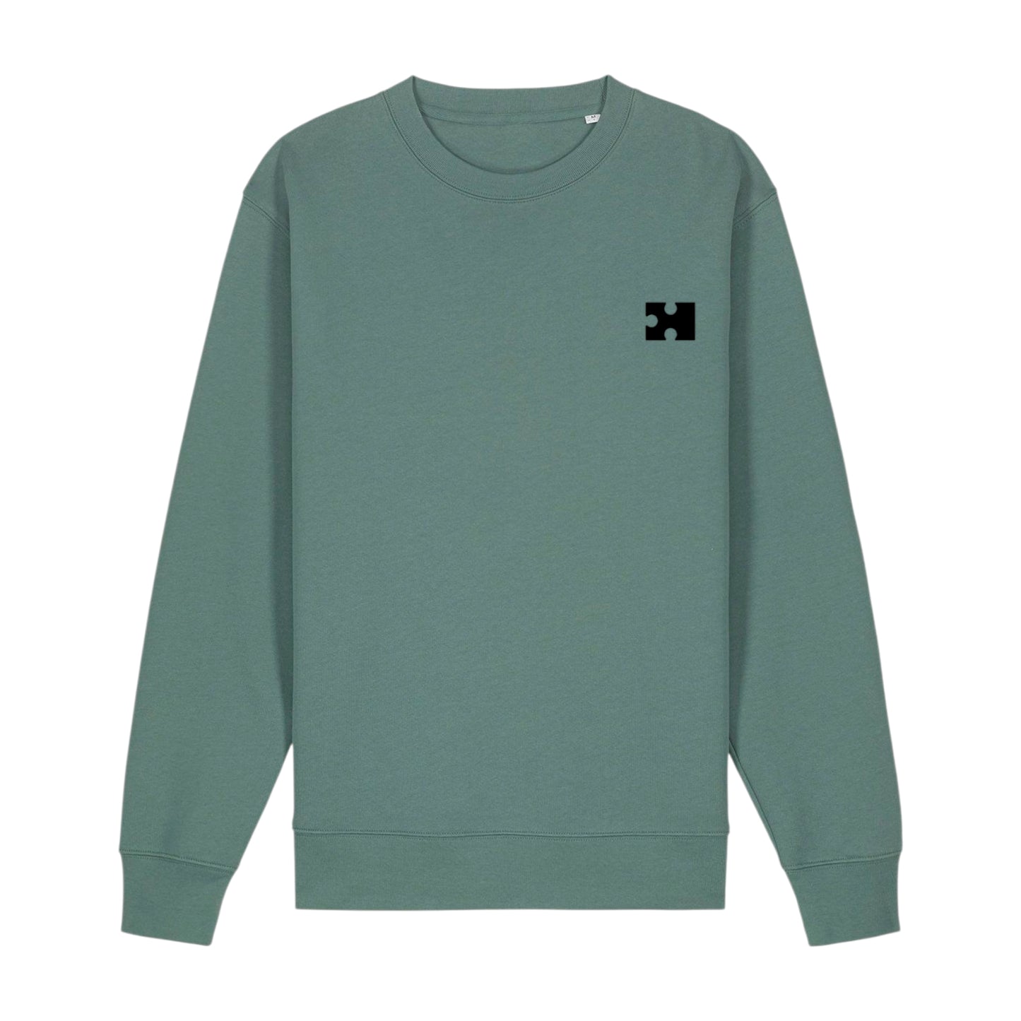 Puzzle Sweatshirt for Her (Black Thread)