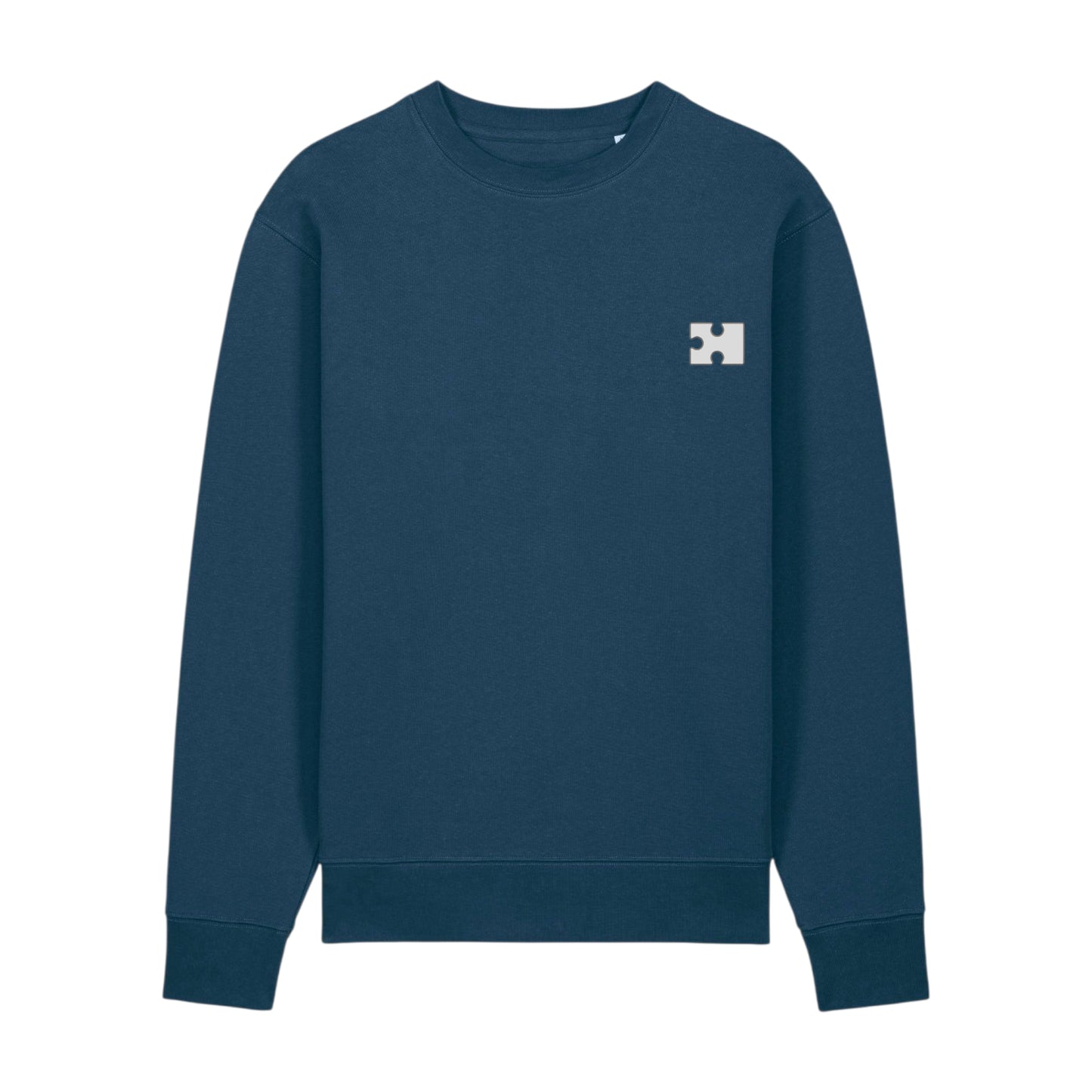 Puzzle Sweatshirt for Her (Cream Thread)