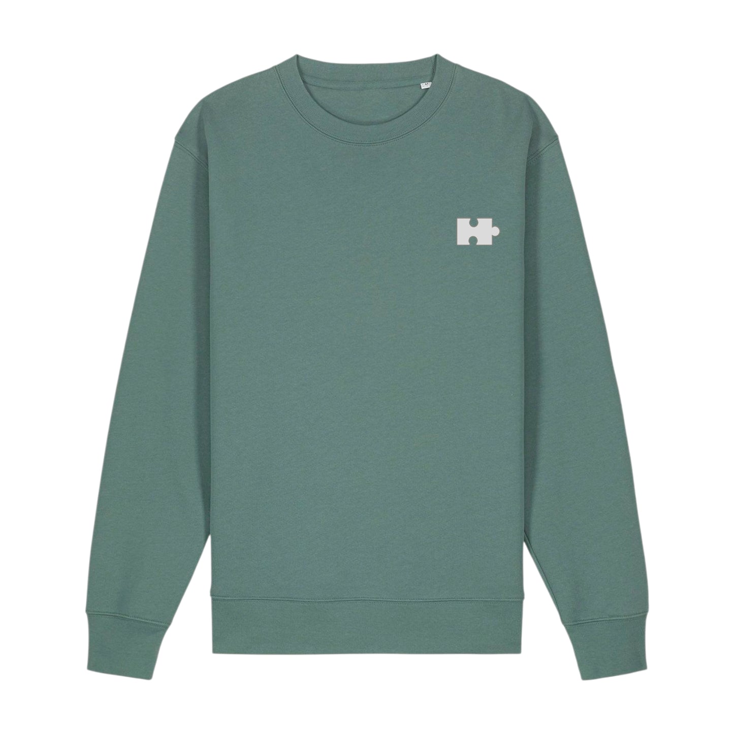 Puzzle Sweatshirt for Him (Cream Thread)