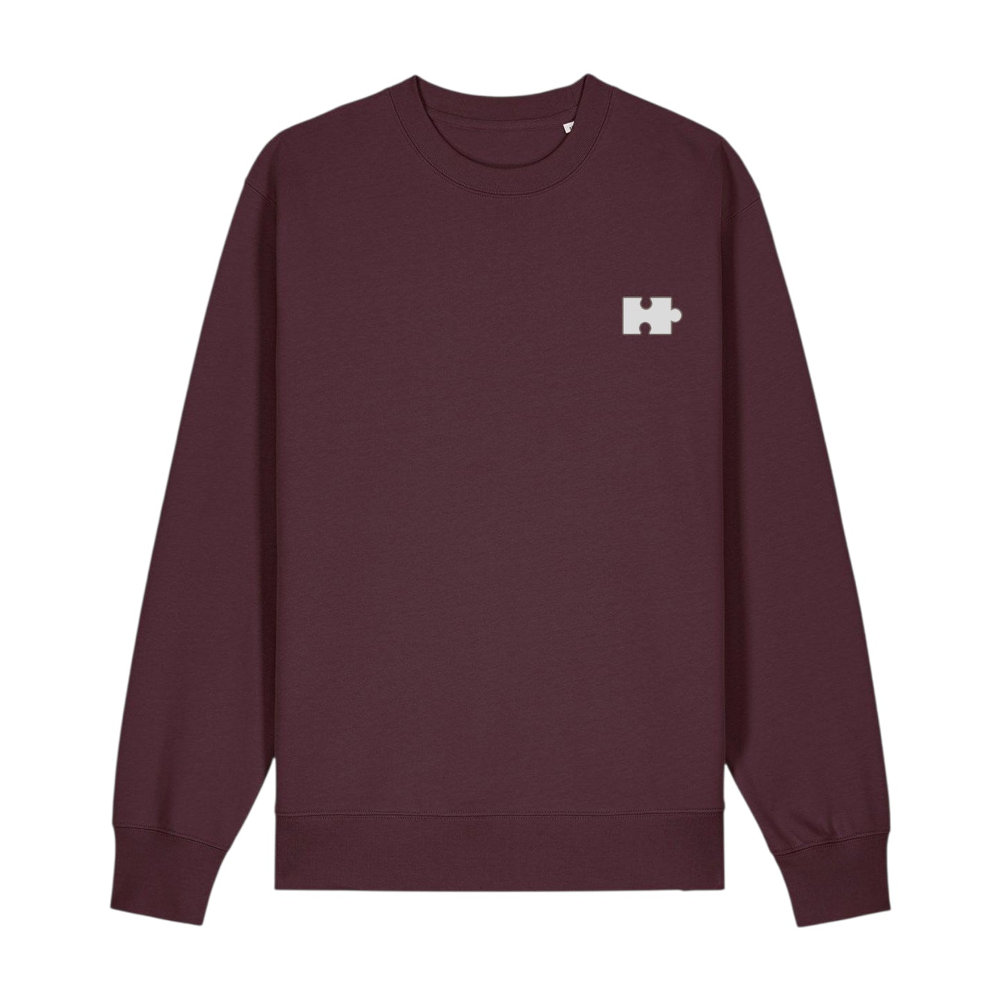 Puzzle Sweatshirt for Him (Cream Thread)