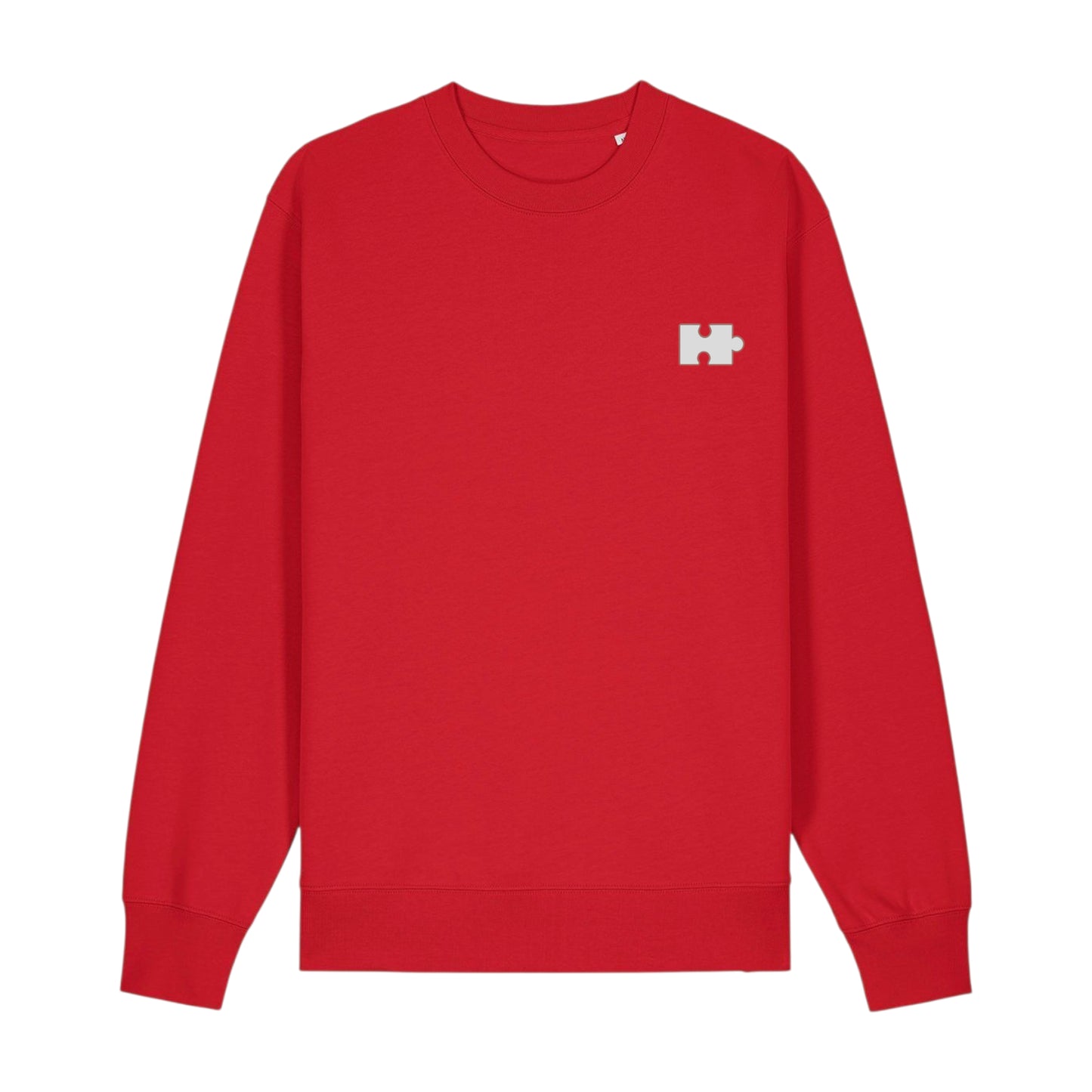 Puzzle Sweatshirt for Him (Cream Thread)