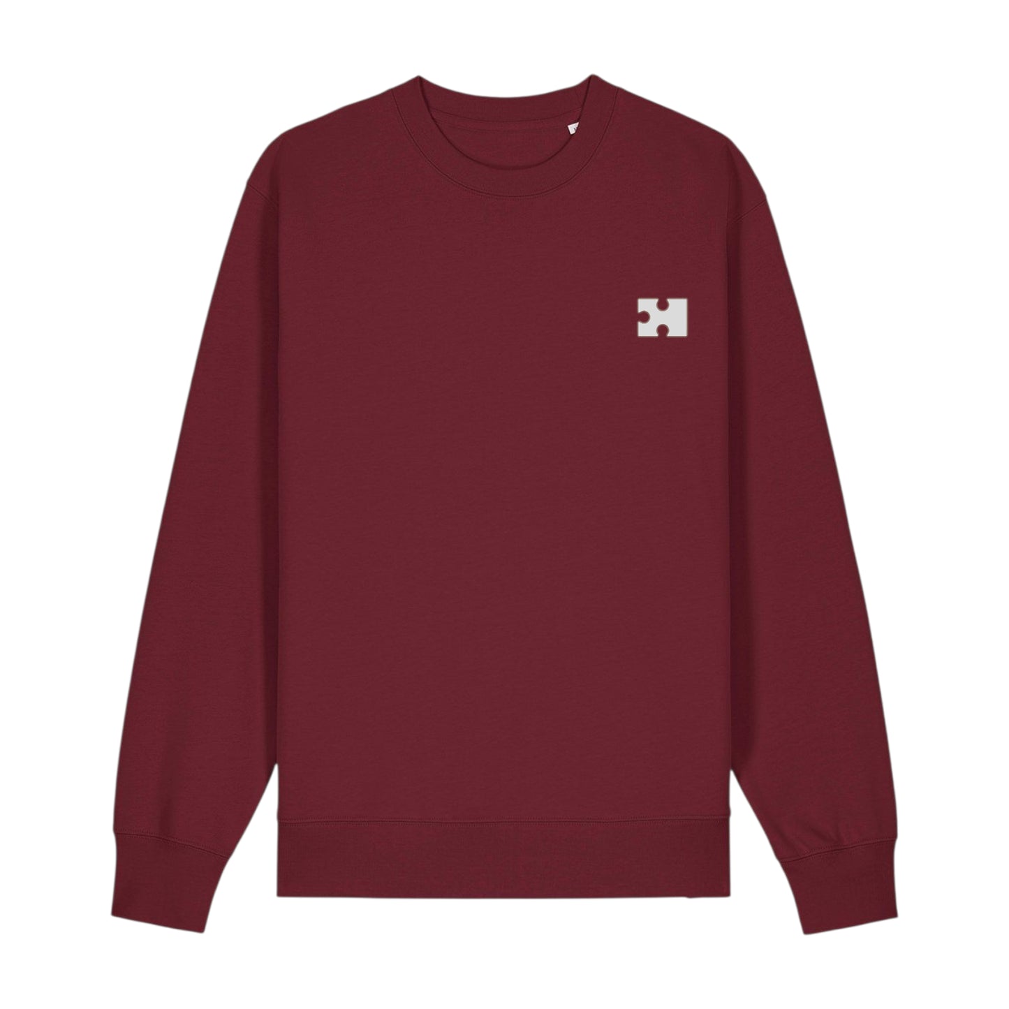 Puzzle Sweatshirt for Her (Cream Thread)