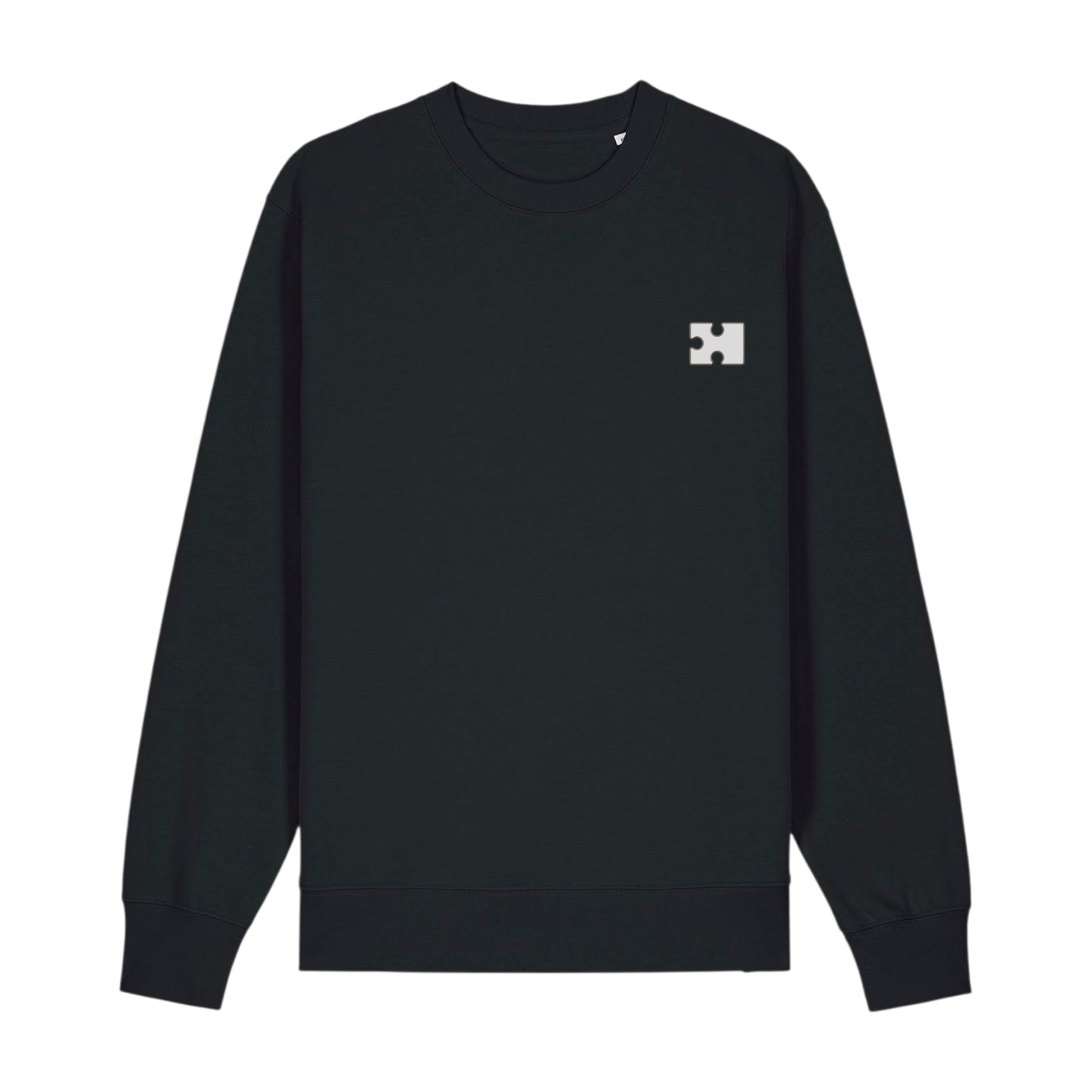 Puzzle Sweatshirt for Her (Cream Thread)