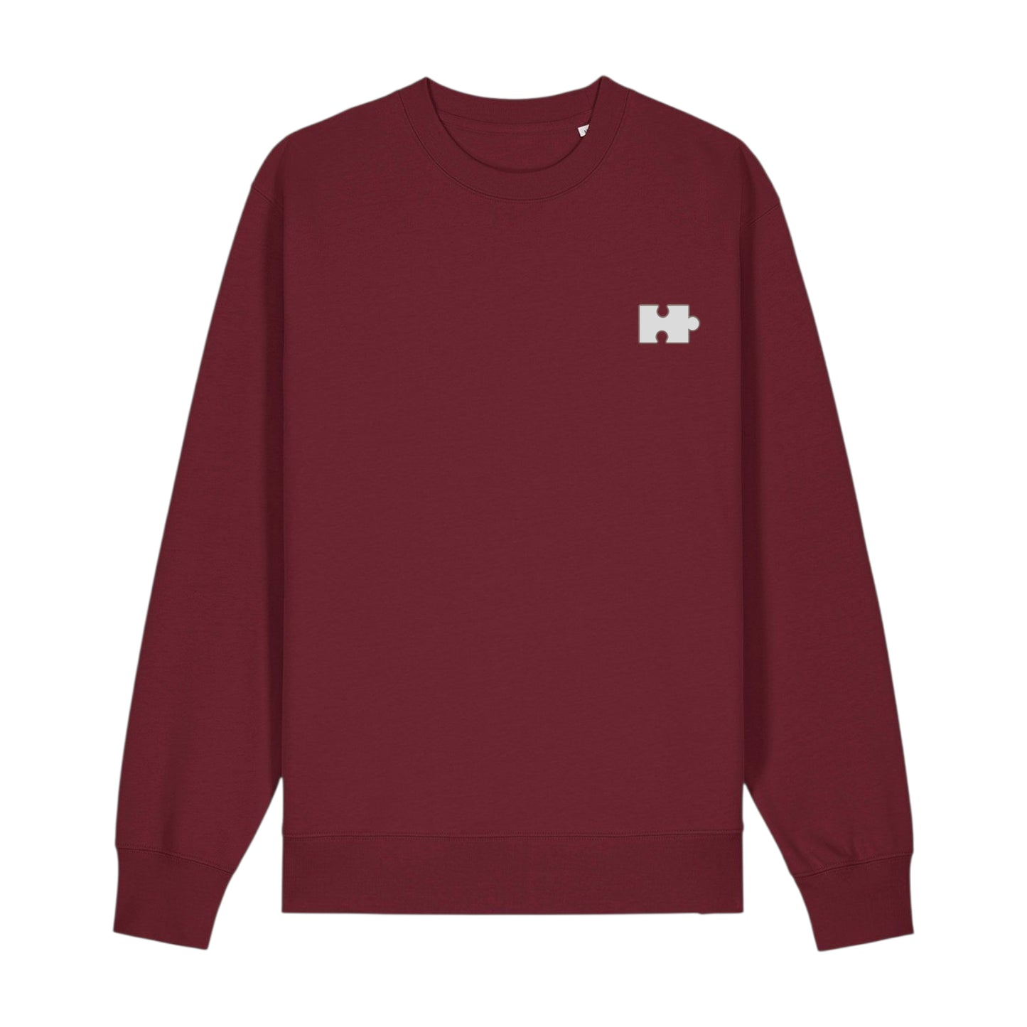 Puzzle Sweatshirt for Him (Cream Thread)