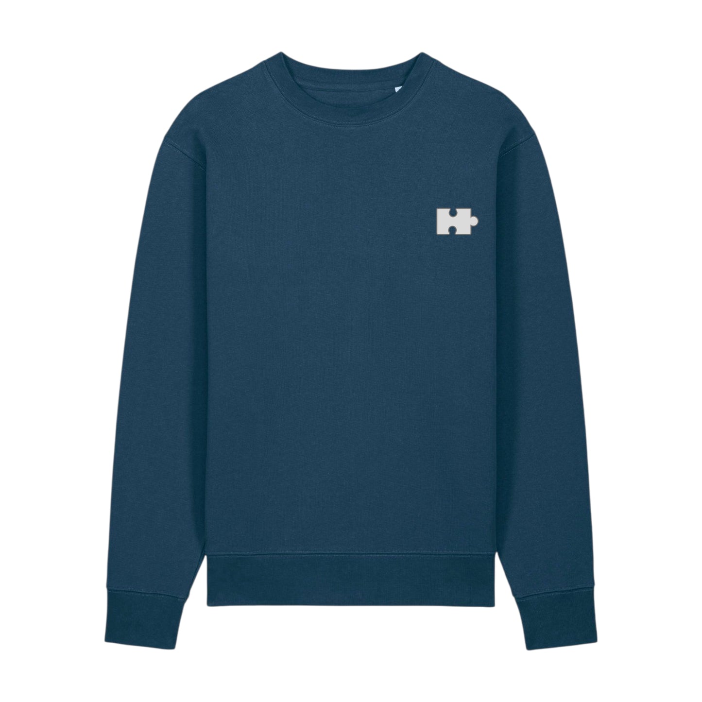 Puzzle Sweatshirt for Him (Cream Thread)