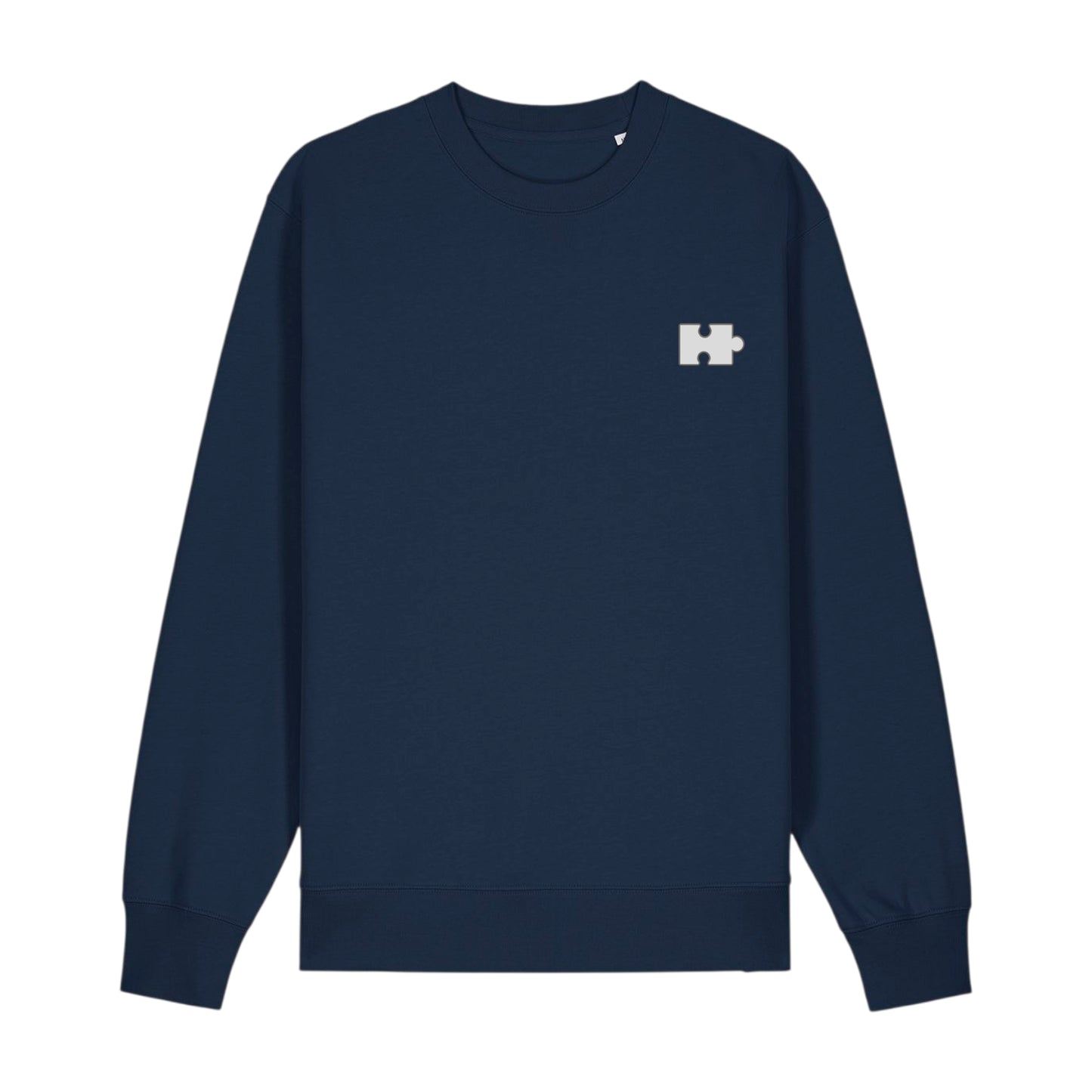 Puzzle Sweatshirt for Him (Cream Thread)