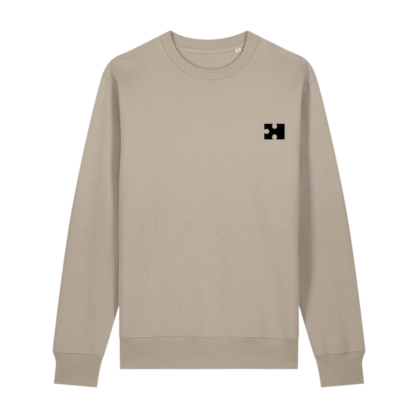 Puzzle Sweatshirt for Her (Black Thread)