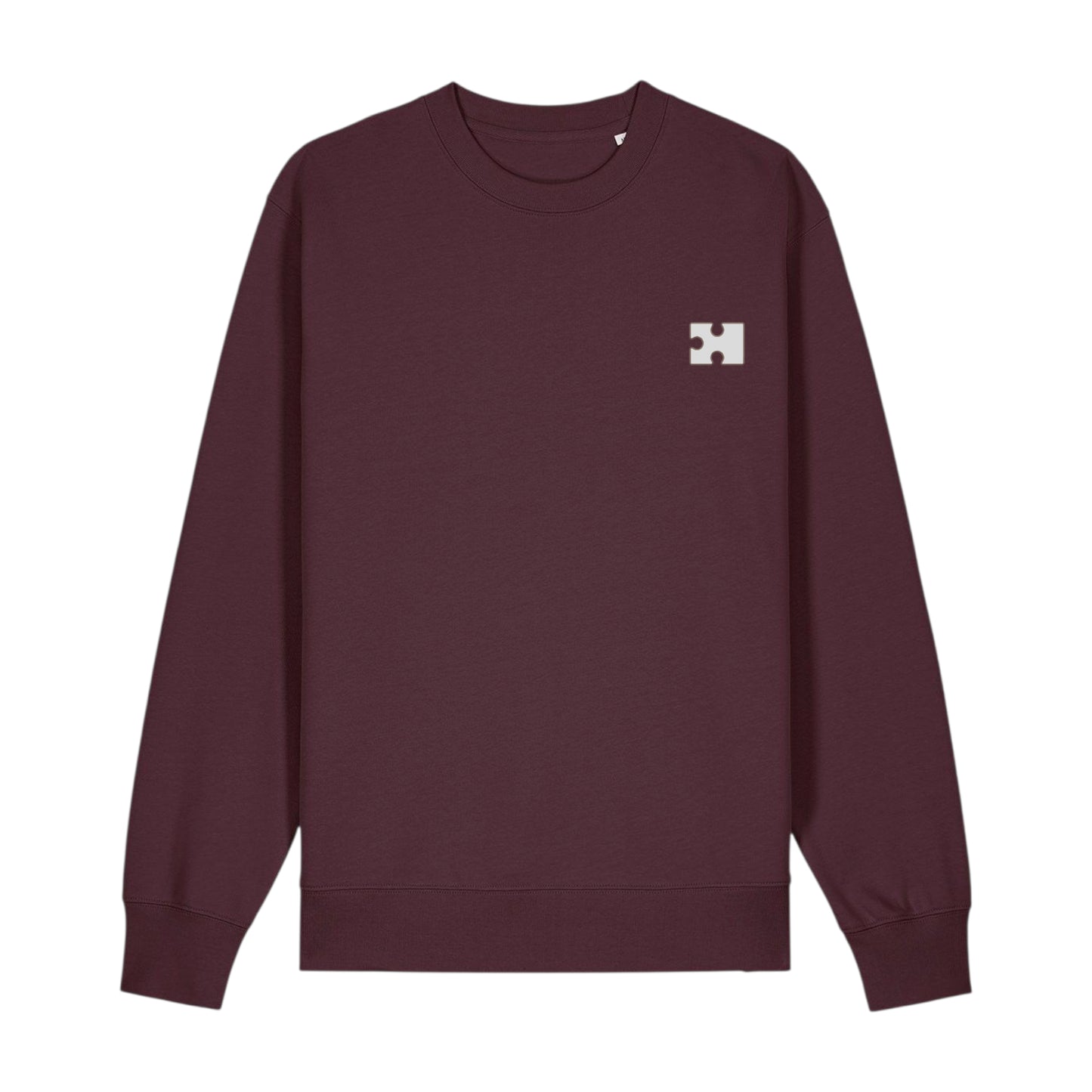 Puzzle Sweatshirt for Her (Cream Thread)