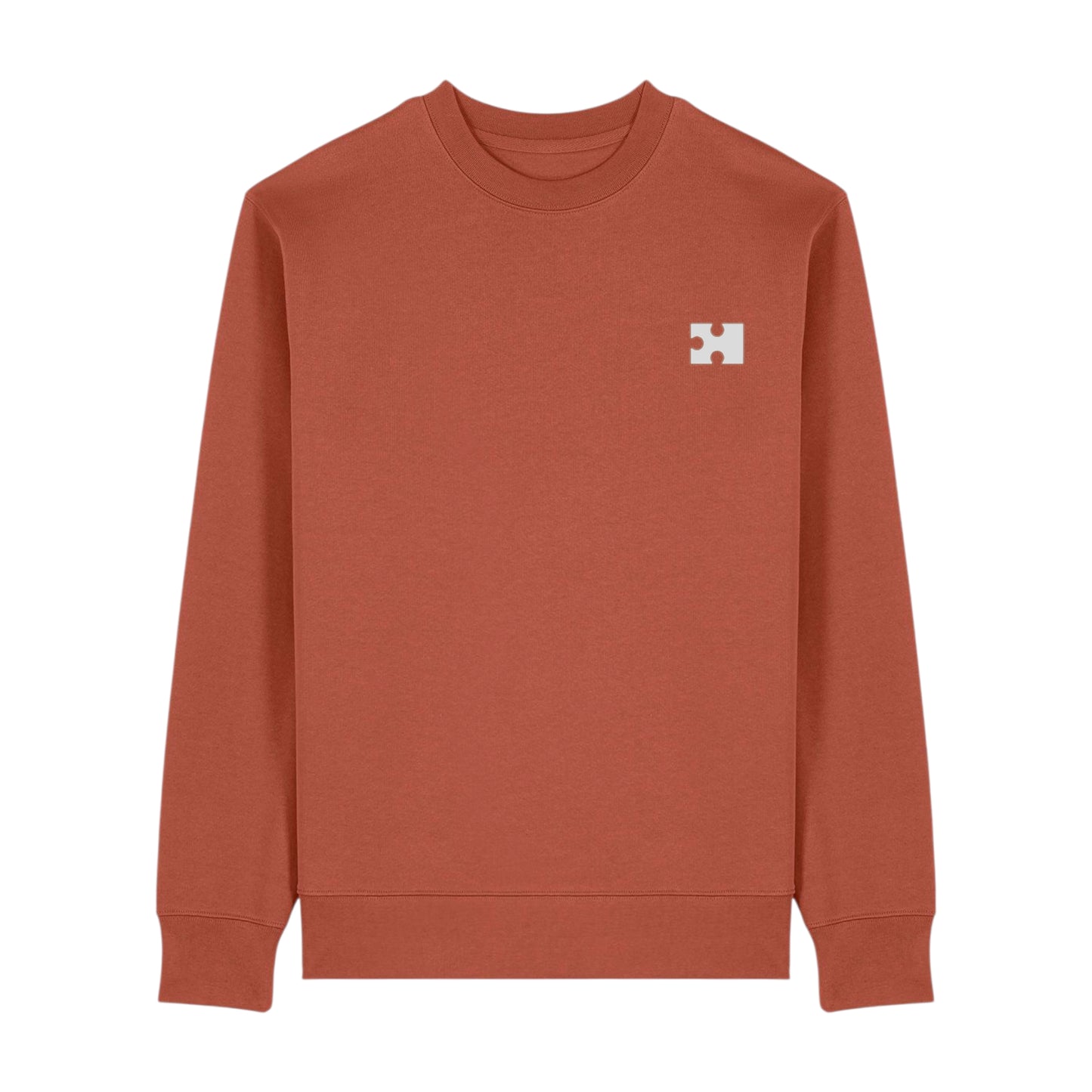 Puzzle Sweatshirt for Her (Cream Thread)