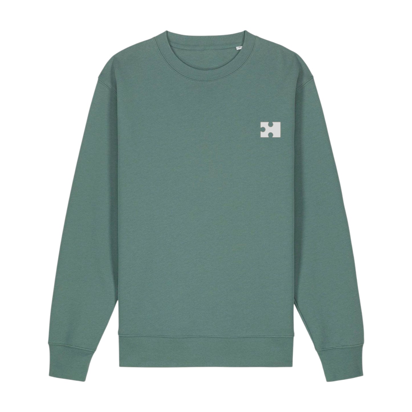 Puzzle Sweatshirt for Her (Cream Thread)