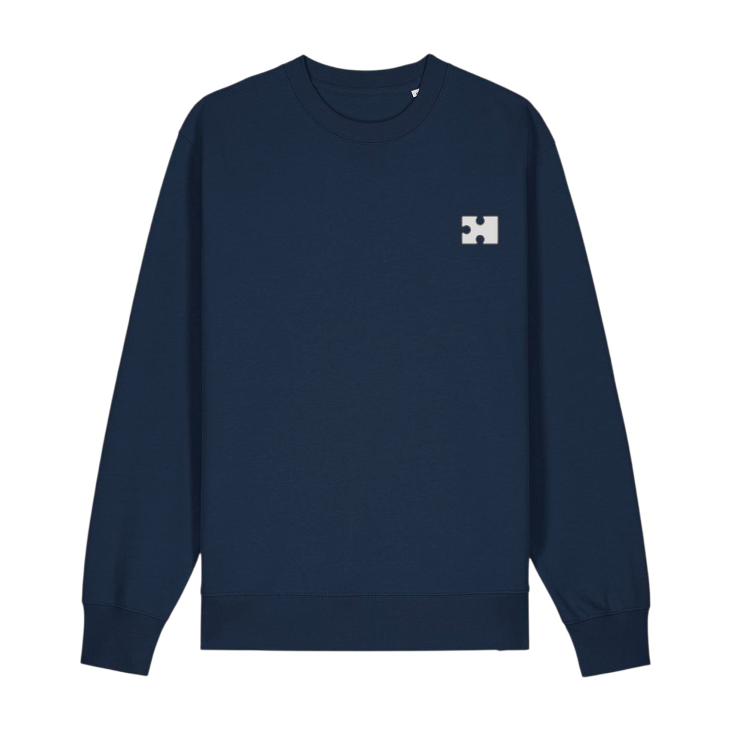 Puzzle Sweatshirt for Her (Cream Thread)