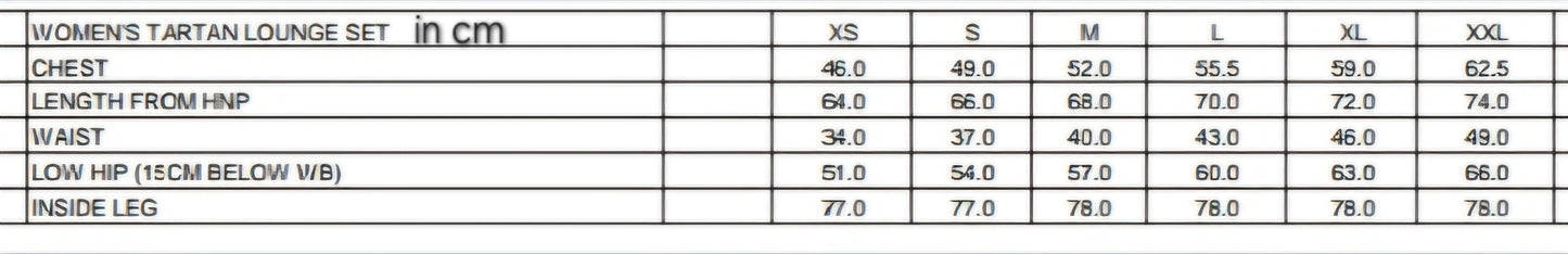 Personalised Women's Pyjama Set