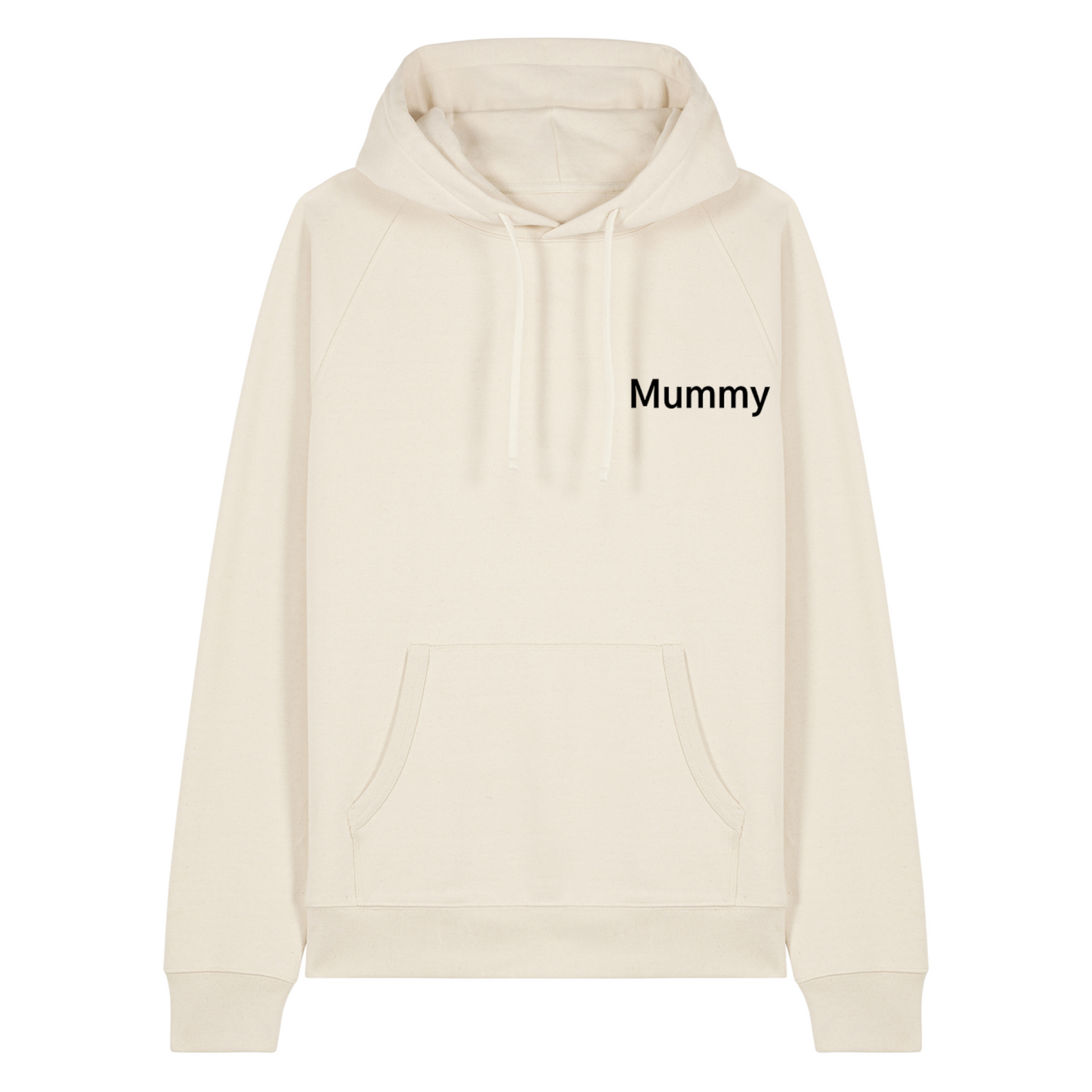 Custom Text Left Chest Soft Hoodie