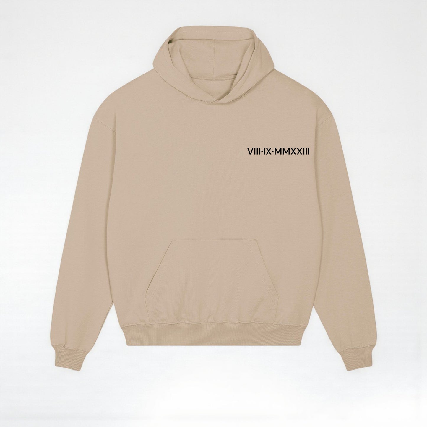 Custom Roman Date Dry Hoodie