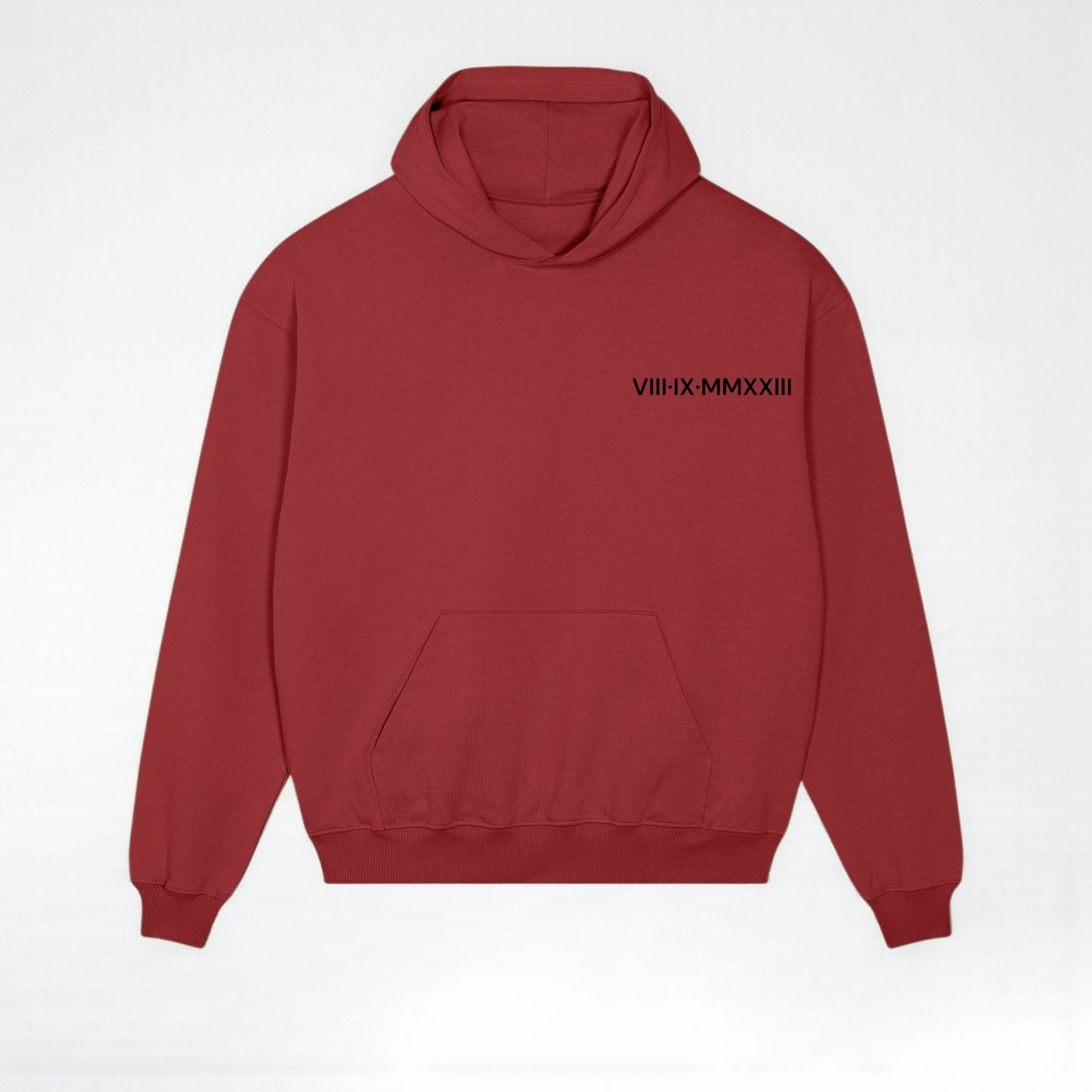Custom Roman Date Dry Hoodie