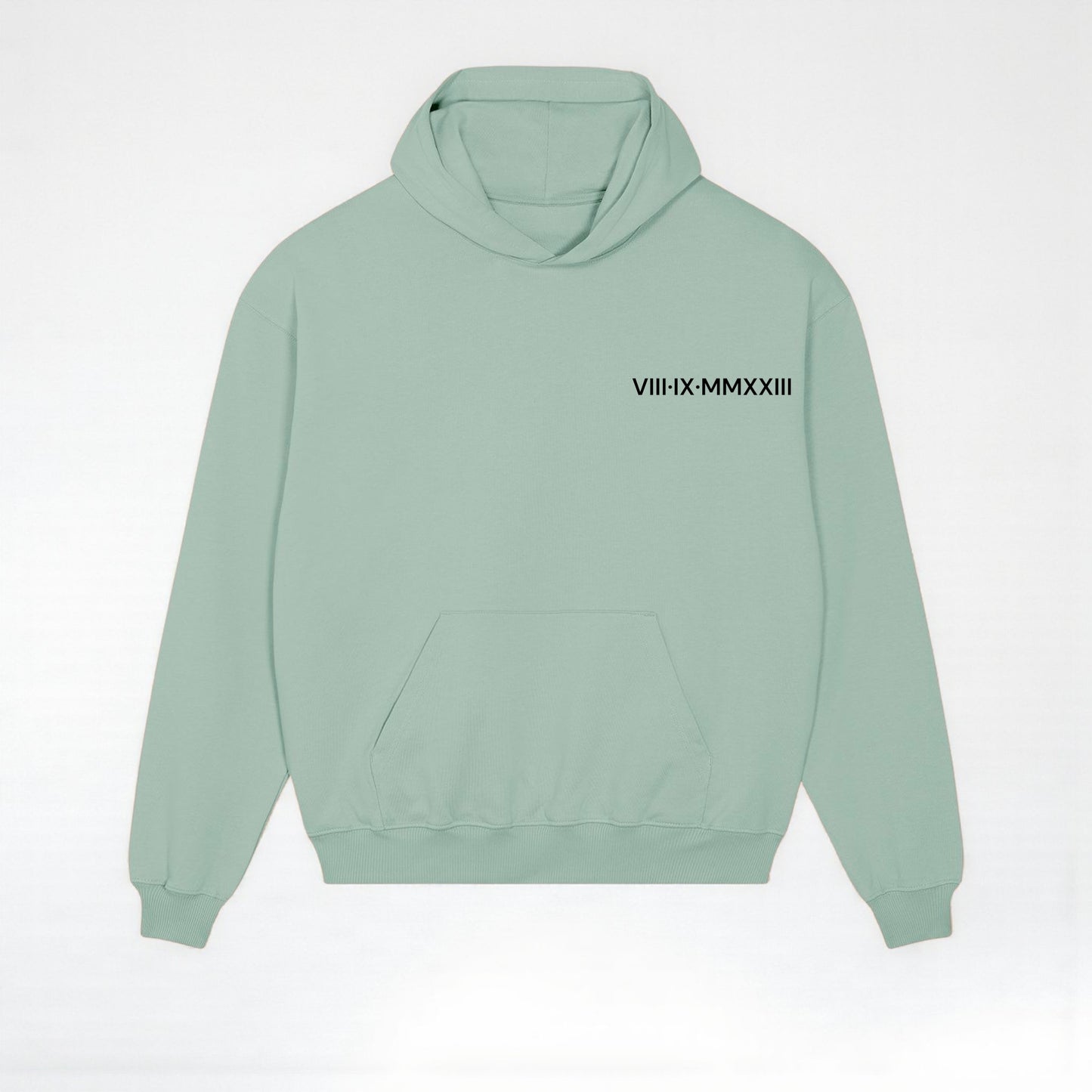 Custom Roman Date Dry Hoodie