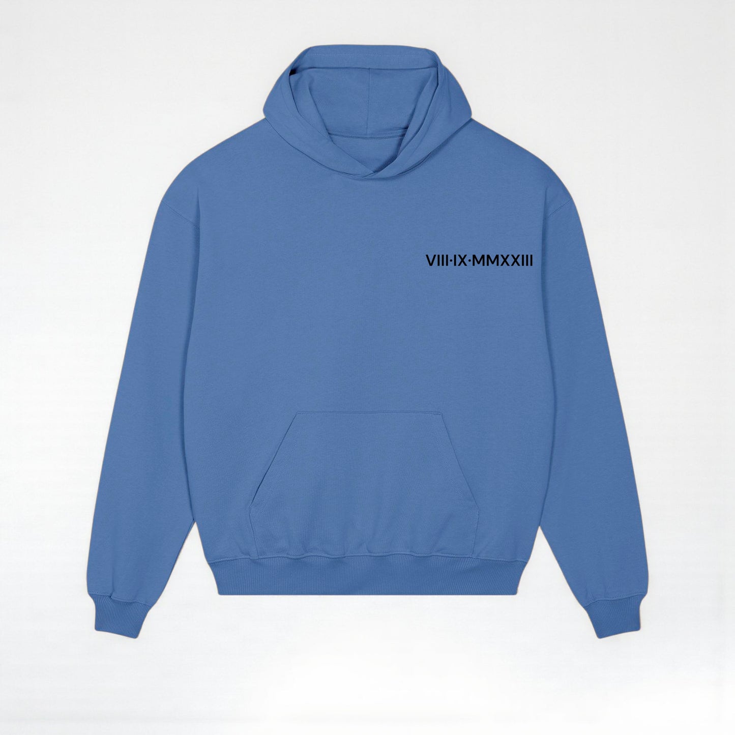 Custom Roman Date Dry Hoodie