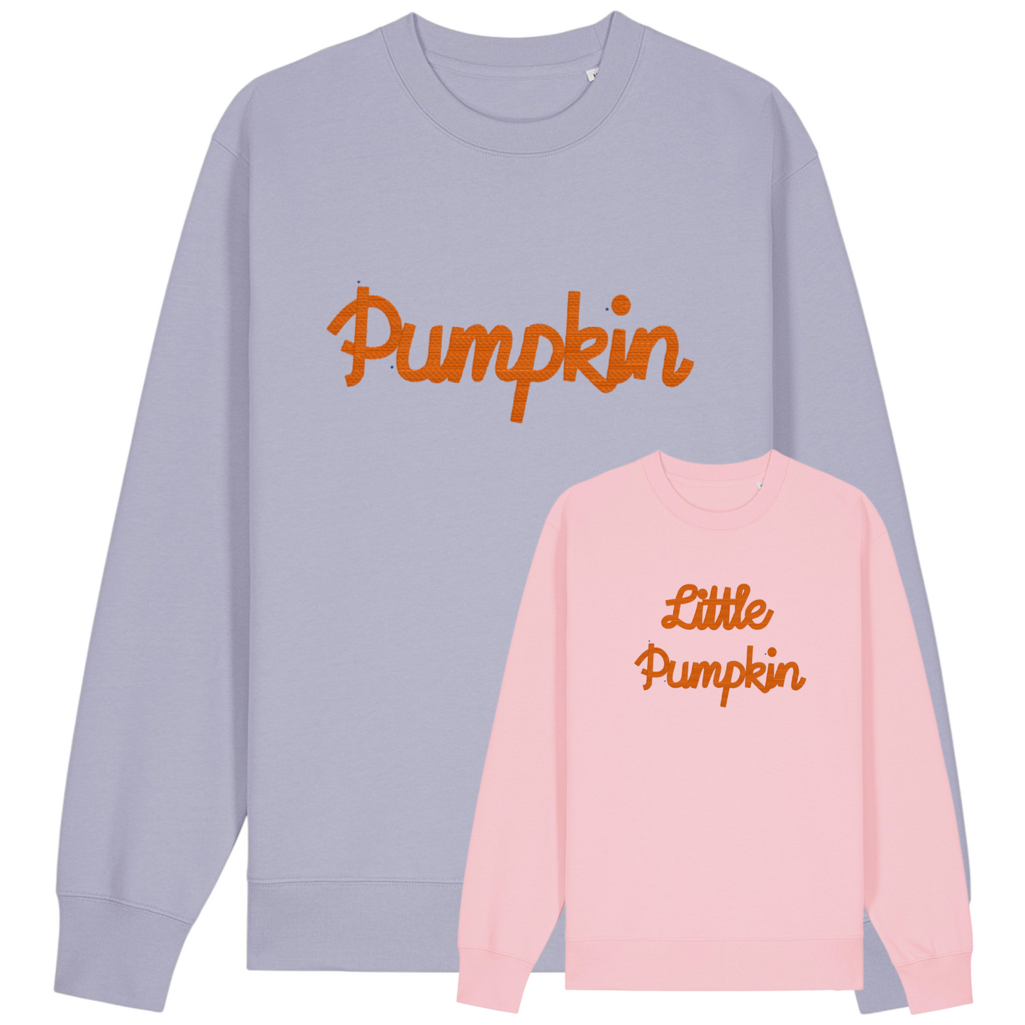 Little Pumpkin Adults Sweatshirt (Orange)