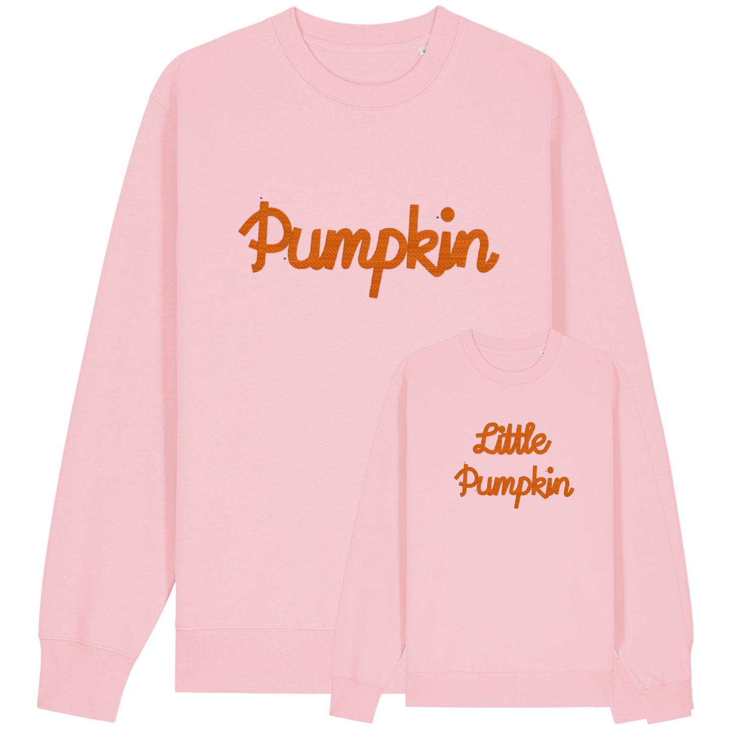 Little Pumpkin Adults Sweatshirt (Orange)