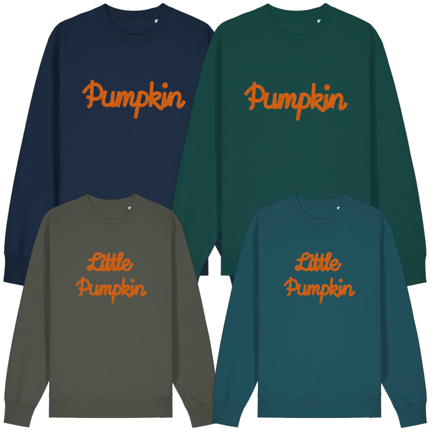 Pumpkin Adults Sweatshirt (Orange)